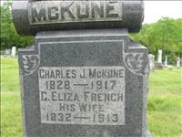 McKune, Charles J. and C. Eliza (French)